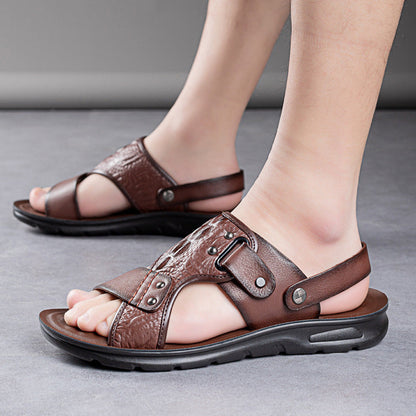 Lässige Outdoor-Strand-Sandalen für Herren（50% Rabatt）