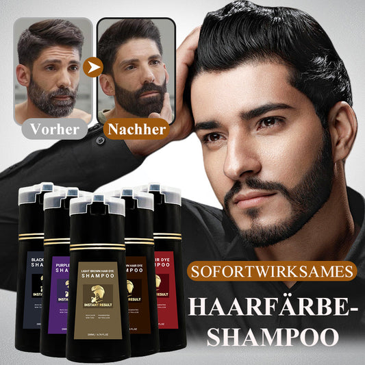 🔥Heißer Verkauf🔥Sofortwirksames Haarfärbeshampoo